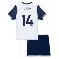 Echipament fotbal Tottenham Hotspur Archie Gray #14 Tricou Acasa 2024-25 pentru copii maneca scurta (+ Pantaloni scurti)